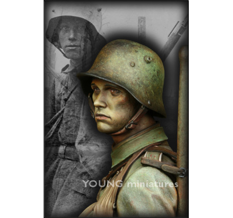 Young Miniatures® Buste Stormtrooper (bataille de la Somme 1916) WW1 1:10 référence YM1820
