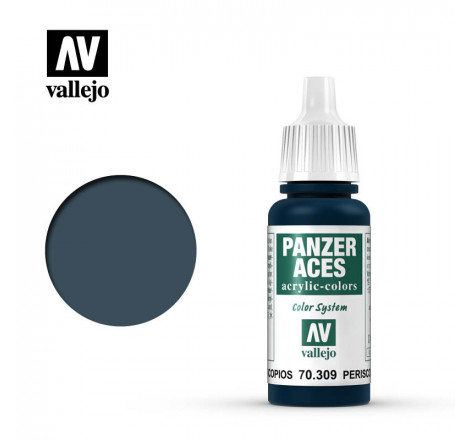 Peinture acrylique Panzer Aces Bleu périscopes référence 70309