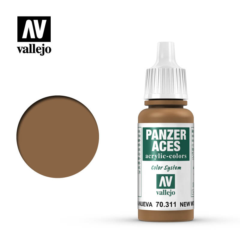 Vallejo® Panzer Aces Peinture acrylique New wood (bois neuf) référence 70311