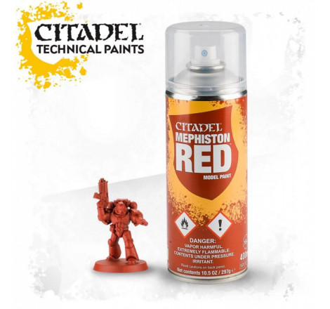 Bombe de peinture Citadel Mephiston Red
