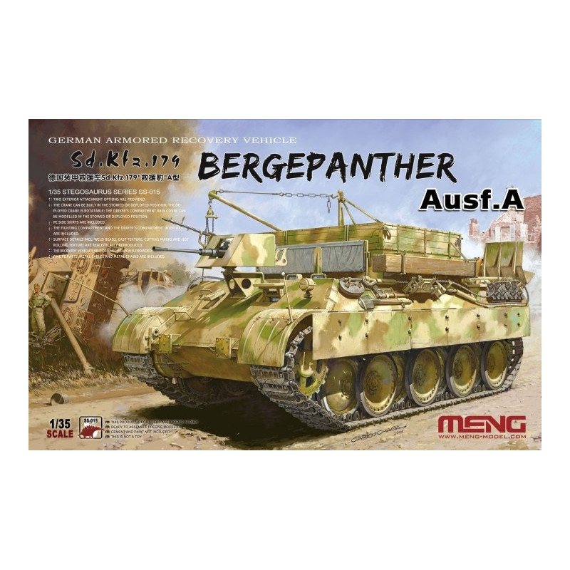 Meng® Maquette militaire Sd.Kfz.174 Bergepanther Ausf.A 1:35 référence SS-015