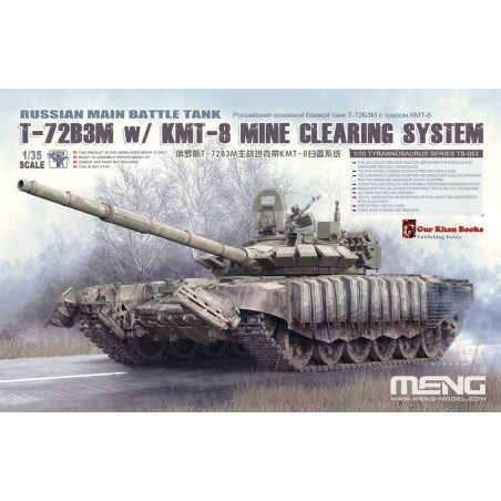 Meng® Maquette militaire T-72B3M / KMT-8 Mine clearing system 1:35 référence SS-015