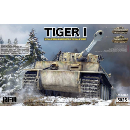RFM® Maquette militaire Tiger I (early production) de Wittmann 1:35 référence 5025
