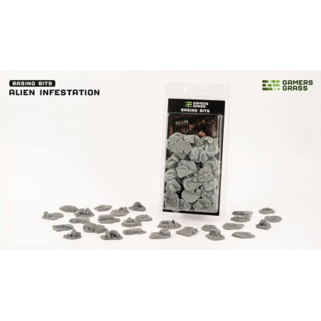 GamersGrass® - Basing Bits - Alien Infestation référence GGBB-AI