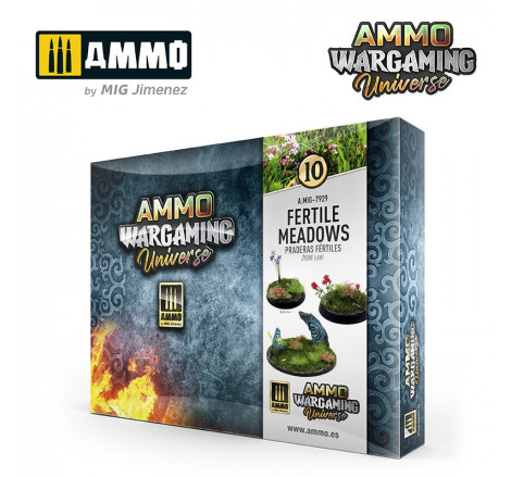 Ammo® Set de soclage Fertile Meadows 10 - Ammo Wargaming Universe référence A.MIG-7929