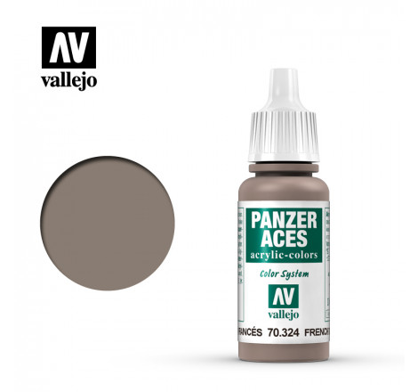 Vallejo® Peinture acrylique Panzer Aces Highlights French Tank Crew référence 70324