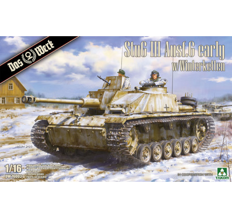Das Werk® Maquette militaire Stug III Ausf.G (early) + Winterketten 1:16 référence DW16003