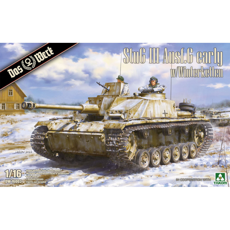 Das Werk® Maquette militaire Stug III Ausf.G (early) + Winterketten 1:16 référence DW16003