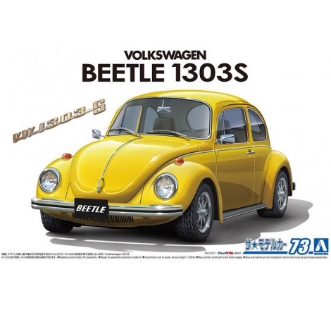 Aoshima® Maquette de voiture Volkswagen Beetle 1303S 1:24 référence AO06130