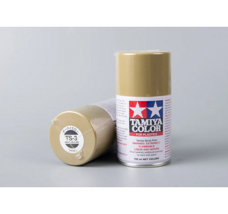 Tamiya® Bombe de peinture Dark Yellow TS-3