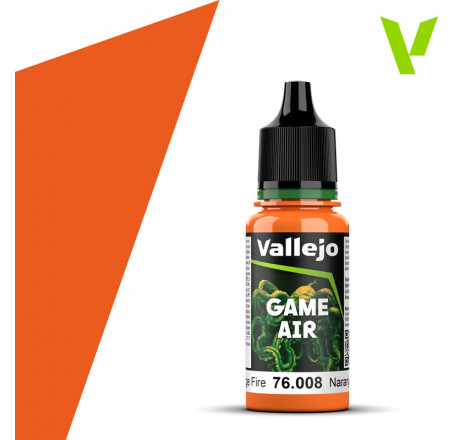 Peinture Vallejo® Game Air Orange Fire référence 76008