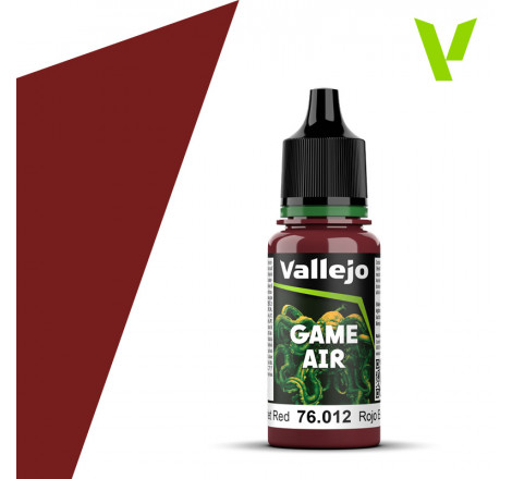 Peinture Vallejo® Game Air Scarlet Red référence 76012