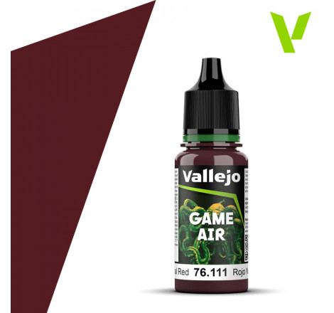 Peinture Vallejo® Game Air Nocturnal Red référence 76111