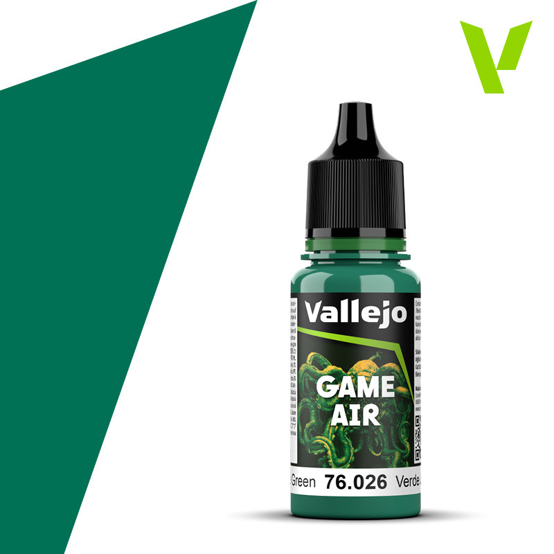 Peinture Vallejo® Game Air Jade Green 76026