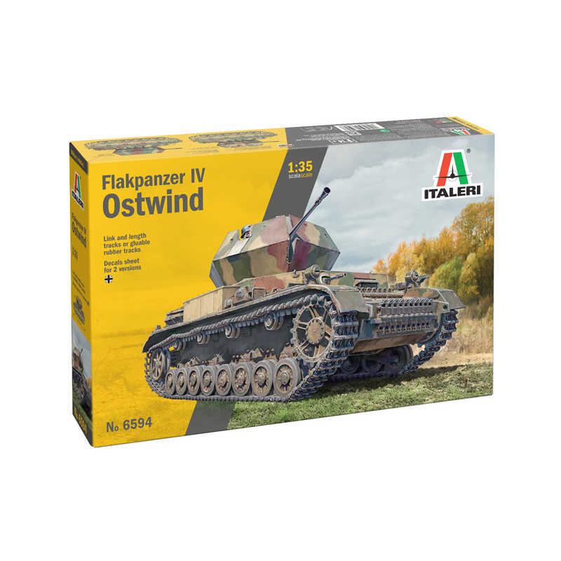 Italeri® Maquette militaire Flakpanzer IV Ostwind 1:35 référence 6594