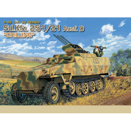 Dragon® Maquette militaire Sd.Kfz. 251/21 Ausf.D "Drilling" 1:35 référence 6217