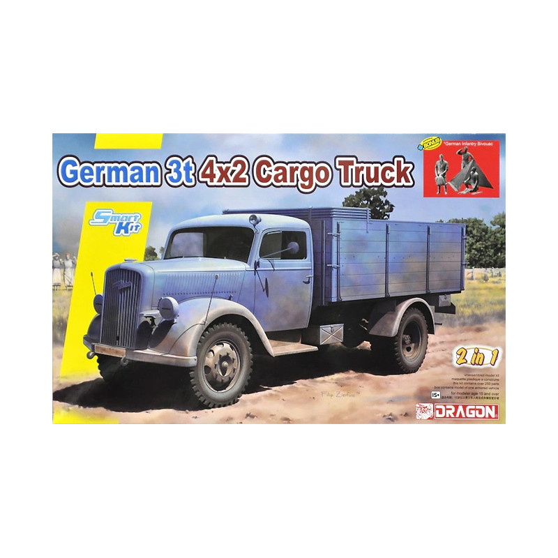 Dragon® Maquette militaire Camion allemand 3t 4x2 1:35 référence 6974