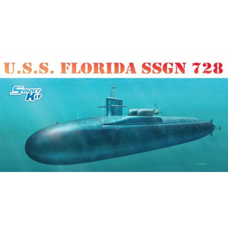 Dragon® Maquette militaire sous-marin USS Florida SSGN-728 1:350 référence 1056