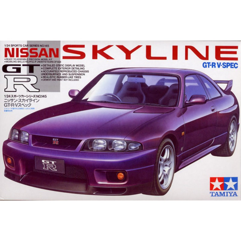 Tamiya® Maquette Nissan Skyline GT-R V SPEC 1:24 référence 24145