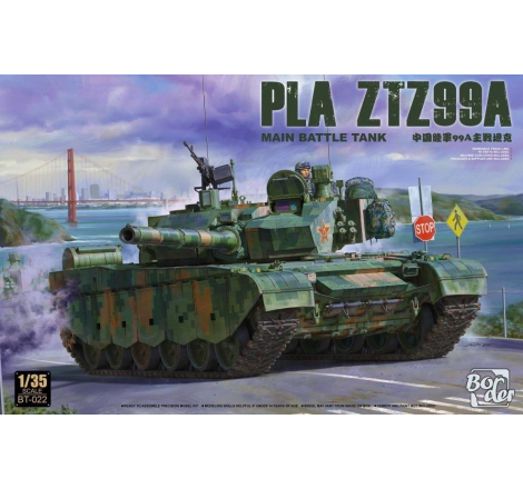 Border® Maquette militaire char PLA ZTZ99A 1:35 référence BT-022