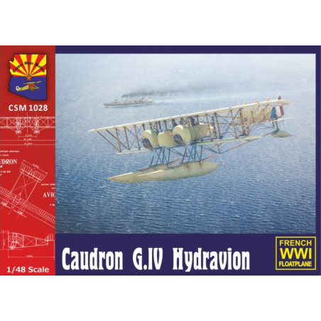 CSM® Maquette d'avion Caudron G.IV Hydravion 1:48 référence CSM1028