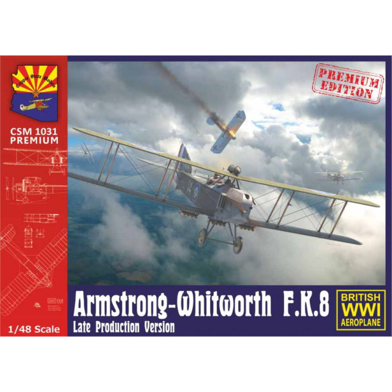 CSM® Maquette d'avion Armstrong-Whitworth F.K.8 (late production) 1:48 référence CSM1031