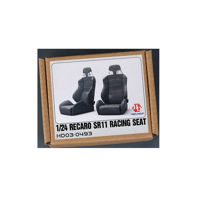 Hobby Design® Set de 2 sièges baquet Recaro® SR11 Racing Seat 1:24 référence HD03-0493