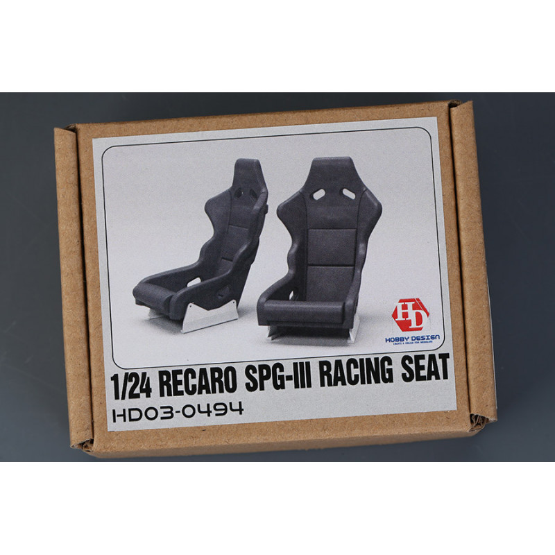 Hobby Design® Set de 2 sièges baquet Recaro® SPG-III Racing Seat 1:24 référence HD03-0494