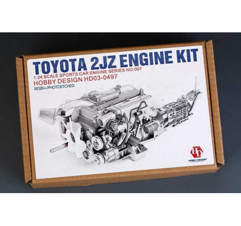 Hobby Design® Moteur Toyota 2JZ 1:24 référence HD03-0497