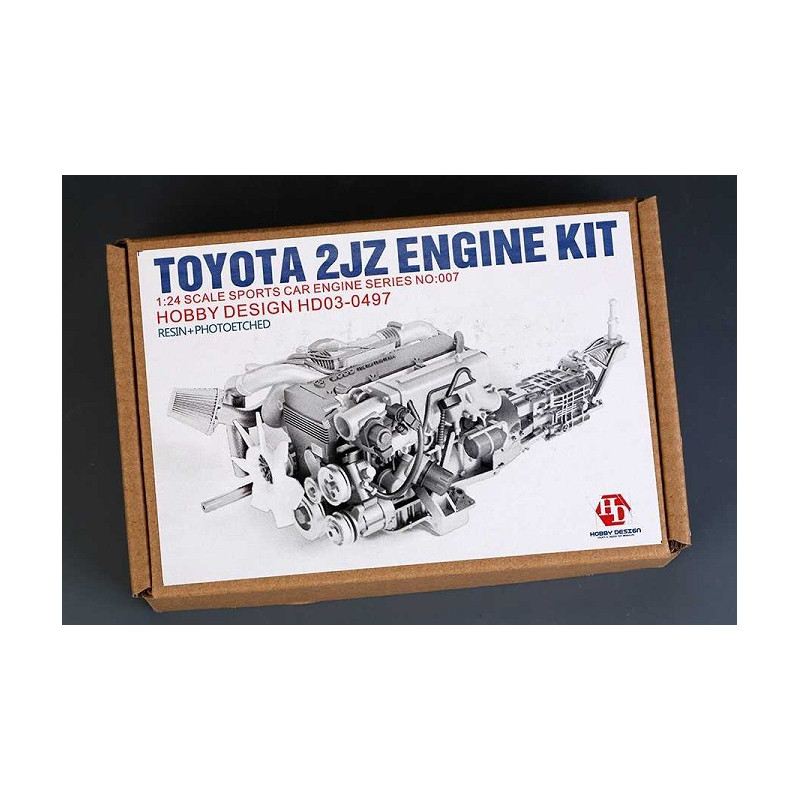 Hobby Design® Moteur Toyota 2JZ 1:24