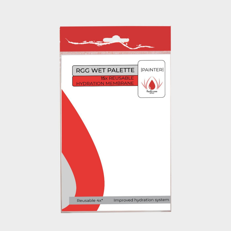 RedGrass® Set de 15 feuilles réutilisable pour palette humide V2