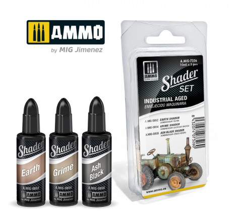 Ammo® Set Shader weathering industriel