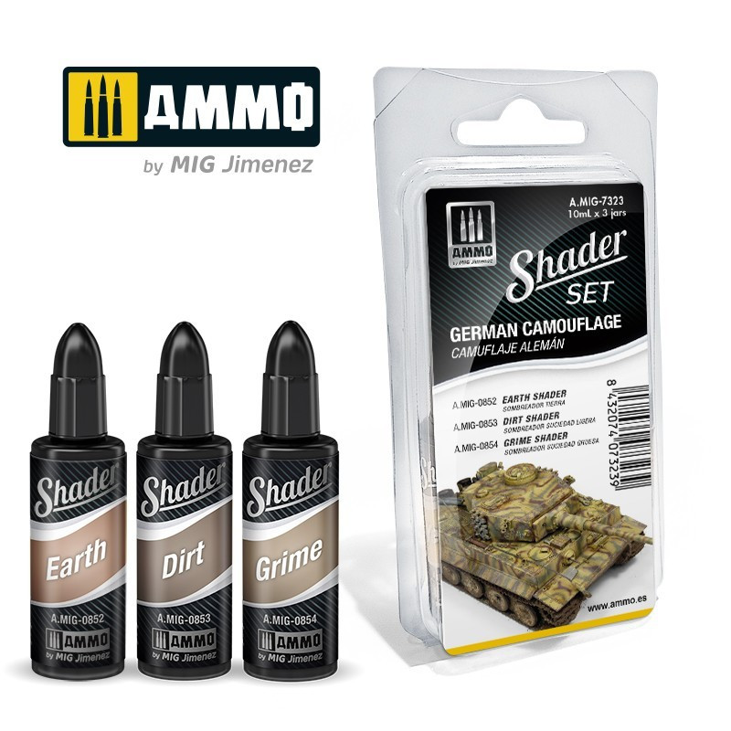 Ammo® Set Shader German Camouflage