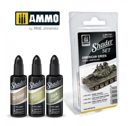 Ammo® Set Shader American Green