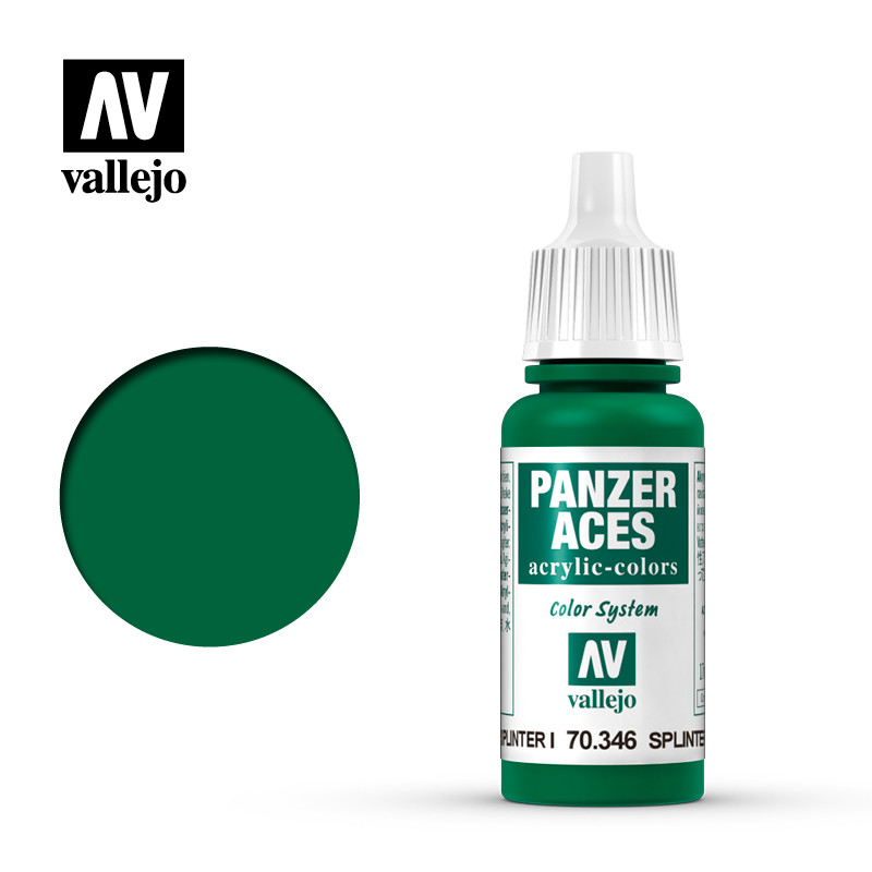 Vallejo® Peinture acrylique Panzer Aces Splinter Blotches 1 référence 70346