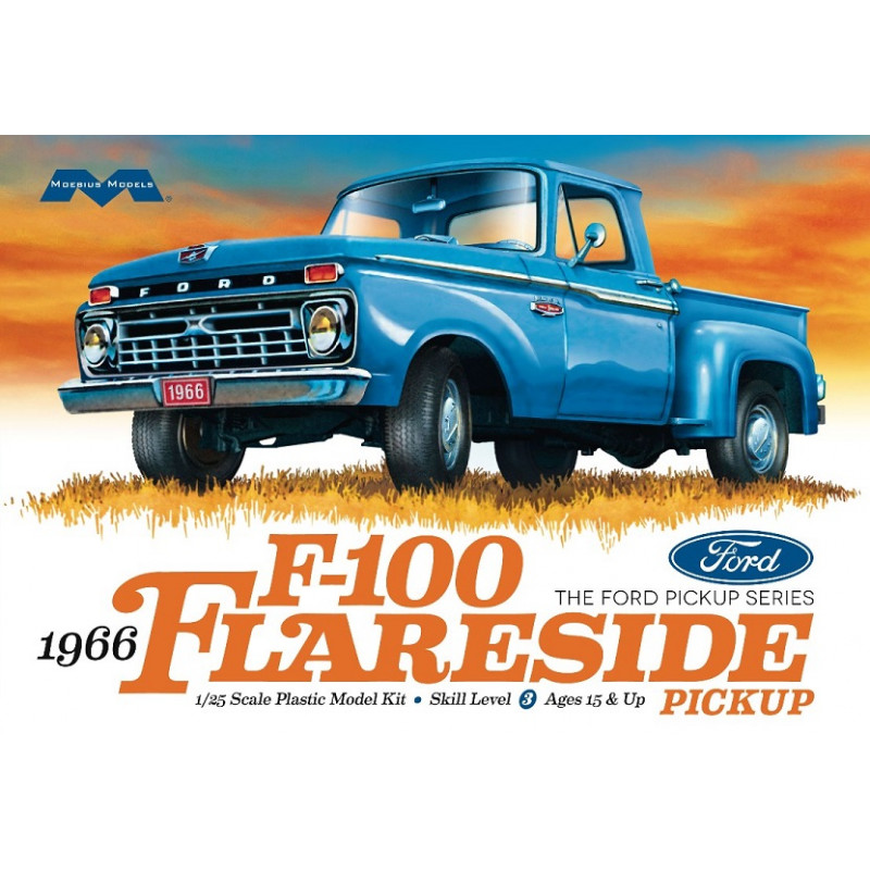 Moebius Models® Maquette Ford F-10 Flareside Pickup 1:25