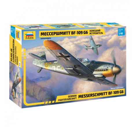 Zvezda® Maquette avion Messerschmitt BF-109 G6 1:48 référence 4816