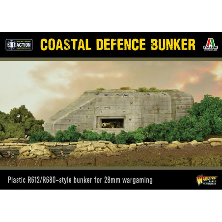 Warlord Games® Bolt Action Bunker de défense côtière 1:56 référence 842010002