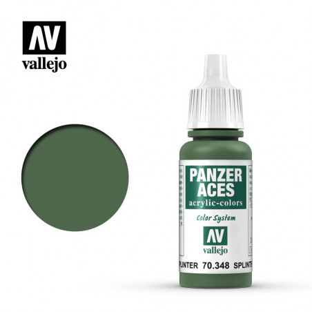 Vallejo® Peinture acrylique Panzer Aces Splinter Strips référence 70348.