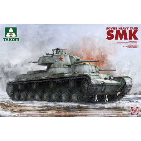 Takom® Maquette de char soviétique SMK 1:35 référence 2112