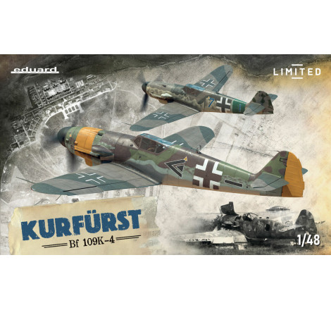 Eduard® Maquette avion Kurfürst Messerschmitt Bf 109K-4 1:48