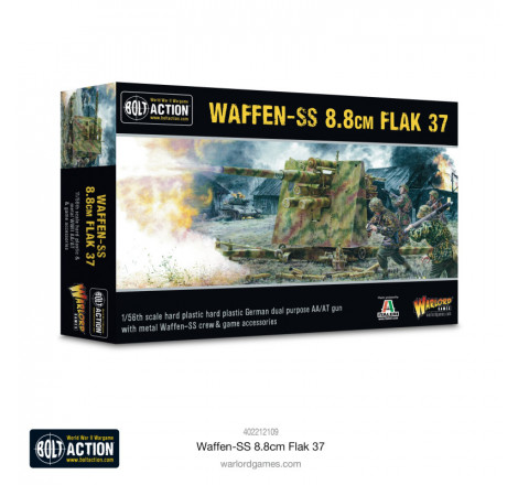 Warlord Games® Bolt Action Waffen-SS 8.8cm FLAK 37 1:56 référence 402212109