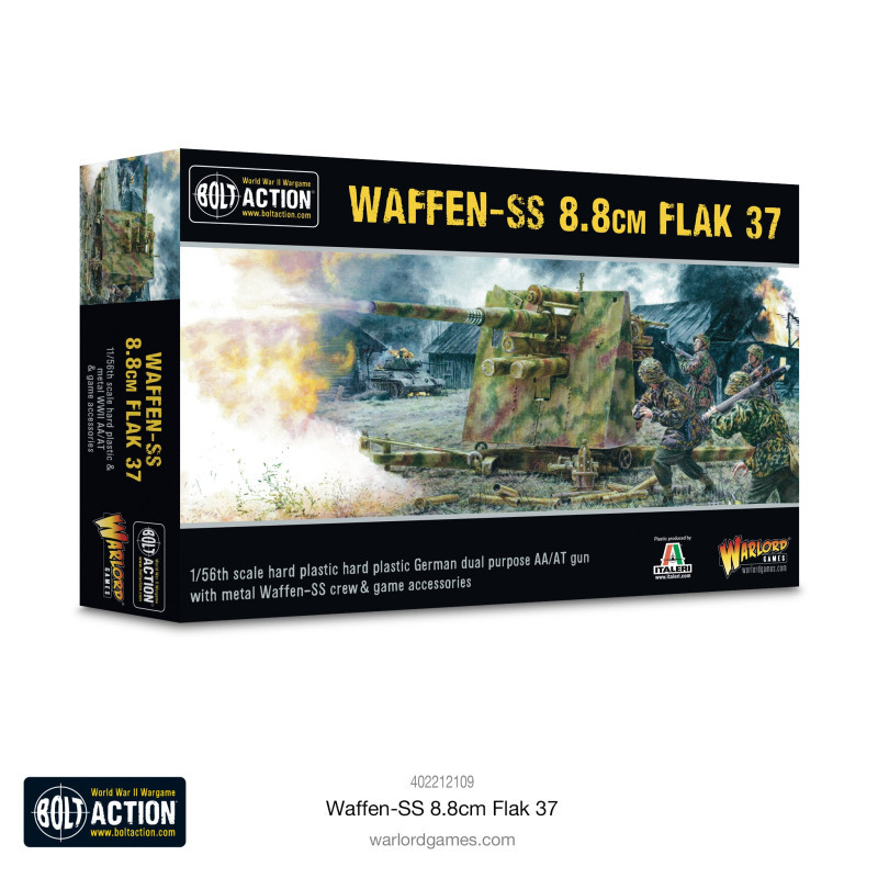 Warlord Games® Bolt Action Waffen-SS 8.8cm FLAK 37 1:56 référence 402212109