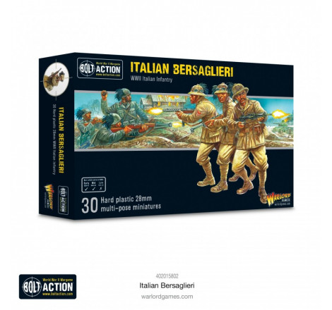 Warlord Games® Bolt Action Italian Bersaglieri 1:56 référence 402015802