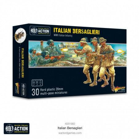 Warlord Games® Bolt Action Italian Bersaglieri 1:56 référence 402015802