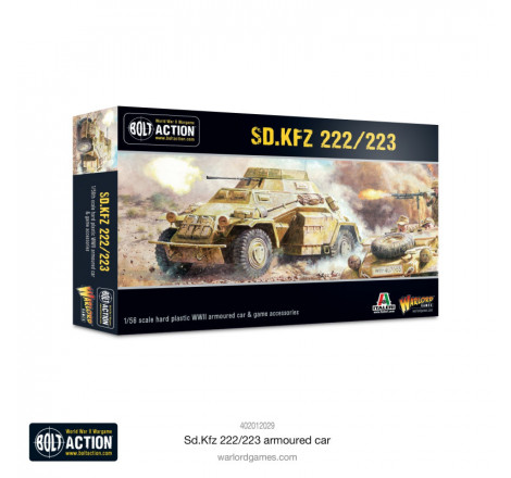 Warlord Games® Bolt Action Sd.Kfz 222/223 Armoured Car 1:56 référence 402012029