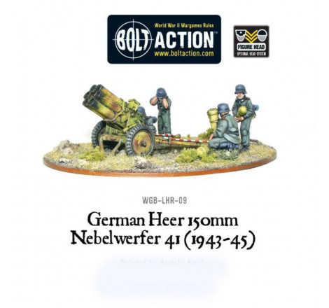 Warlord Games® Bolt Action German Heer 150 mm Nebelwerfer 41 (1943-1945) 1:56