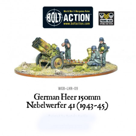 Warlord Games® Bolt Action German Heer 150 mm Nebelwerfer 41 (1943-1945) 1:56