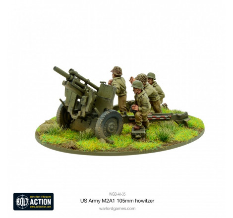 Warlord Games® Bolt Action US Army M2A1 105mm Howitzer 1:56 référence WGB-AI-35