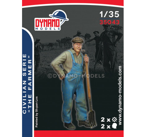 Dynamo Models® Figurine fermier 1:35 référence 35043